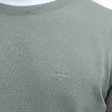 Thumbnail 6 of Barbour Men's Pima Crew Neck Jumper - Agave Green