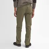 Thumbnail 4 of Barbour Men's Washed Stretch Tailored Trousers - Olive