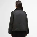 Thumbnail 4 of Barbour Women's Alma Wax Jacket - Archive Olive/Black/Beech with Ancient Tartan