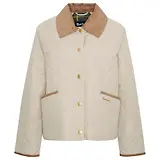 Thumbnail 1 of Barbour Women's Anise Quilted Jacket - Light Sand/Ancient Tartan