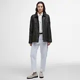 Thumbnail 3 of Barbour Women's Arlo Utility Wax Jacket - Archive Olive/Ancient Tartan