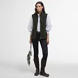 Thumbnail 3 of Barbour Women's Country Colton Fleece Gilet - Sage