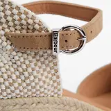 Thumbnail 4 of Barbour Women's Elder Wedge Espadrilles - Tan Suede
