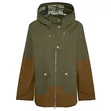 Thumbnail 1 of Barbour Women's Hayley Showerproof Jacket - Dusky Green/Ancient Tartan
