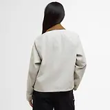 Thumbnail 4 of Barbour Women's Sofie Showerproof Jacket - Beige/Dress Tartan lining