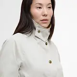 Thumbnail 6 of Barbour Women's Sofie Showerproof Jacket - Beige/Dress Tartan lining