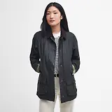 Thumbnail 2 of Barbour Women's Beadnell Waxed Jacket - Sage