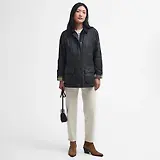 Thumbnail 3 of Barbour Women's Beadnell Waxed Jacket - Sage