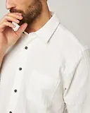 Thumbnail 7 of Peregrine Men's Made In England Beach Shirt - White Stripe