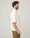 Thumbnail 5 of Peregrine Men's Made In England Beach Shirt - White Stripe