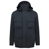 Thumbnail 1 of Belstaff Men's Cotton Blend Gabardine Drome Jacket - Dark Ink