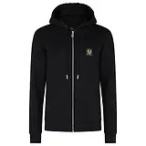 Thumbnail 1 of Belstaff Men's Cotton Fleece Full Zip Hoodie - Black
