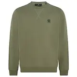 Thumbnail 1 of Belstaff Men's Cotton Fleece Sweatshirt - Surplus Green