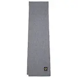 Thumbnail 1 of Belstaff Men's Lambswool Watch Scarf - Pale Grey Melange