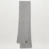 Thumbnail 2 of Belstaff Men's Lambswool Watch Scarf - Pale Grey Melange
