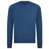 Thumbnail 1 of Belstaff Men's Merino Wool Kerrigan Crew Neck Jumper - Insignia Blue