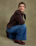 Thumbnail 7 of Penelope Chilvers Women's Blythe Blouse - Navy