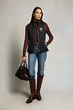Thumbnail 5 of Holland Cooper Women's Boughton Diamond Quilt Gilet - Ink Navy