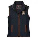 Thumbnail 1 of Holland Cooper Women's Boughton Diamond Quilt Gilet - Ink Navy