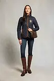 Thumbnail 5 of Holland Cooper Women's Boughton Diamond Quilt Jacket - Ink Navy