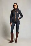 Thumbnail 6 of Holland Cooper Women's Boughton Diamond Quilt Jacket - Ink Navy