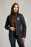 Thumbnail 2 of Holland Cooper Women's Boughton Diamond Quilt Jacket - Ink Navy