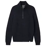 Thumbnail 1 of Peregrine Men's Bristol Zip Neck Jumper - Marine