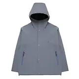 Thumbnail 4 of PS By Paul Smith Men's Recycled-Polyester Hooded Jacket - Slate Grey