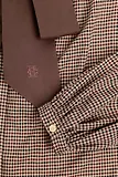 Thumbnail 10 of Holland Cooper Women's Burford Blouse - Coffee Gingham