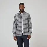 Thumbnail 2 of Oliver Sweeney Men's Censo Shirt - Navy/Grey