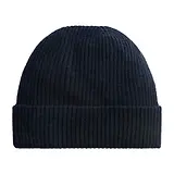 Thumbnail 2 of Woolrich Men's Merino Knitted Ribbed Beanie - Melton Blue