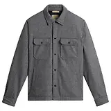 Thumbnail 1 of Woolrich Men's Wool Check Alaskan Shirt Jacket - Herringbone Grey