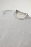 Thumbnail 7 of Woolrich Men's Logo Script Cotton Fleece Crewneck - Light Grey Melange