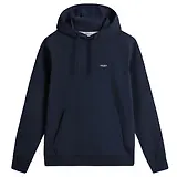 Thumbnail 1 of Woolrich Men's Cotton-Blend Interlock Hooded Sweatshirt - Melton Blue