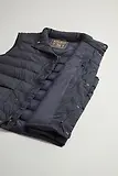 Thumbnail 8 of Woolrich Men's Crinkle Nylon Bering Quilted Vest - Melton Blue