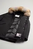 Thumbnail 2 of Woolrich Women's Ramar Cloth Arctic Parka with Detachable Fur Trim - Black