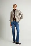 Thumbnail 3 of Woolrich Women's Liquid Nylon Lightweight Down Jacket - Rock Ridge