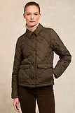Thumbnail 2 of Holland Cooper Women's Quilted Coach Jacket - Heritage Khaki