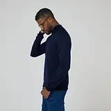 Thumbnail 3 of Oliver Sweeney Men's Curragh Jumper - Navy