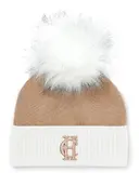 Thumbnail 1 of Holland Cooper Chelsea Merino Beanie Bobble Hat - Camel