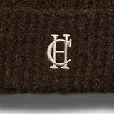 Thumbnail 4 of Holland Cooper Classic Embroidered Beanie - Chocolate