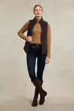 Thumbnail 5 of Holland Cooper Women's Country Fleece Gilet - Chocolate