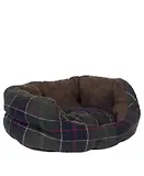 Thumbnail 3 of Barbour 24in Luxury Dog Bed - Classic Tartan