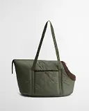 Thumbnail 2 of Barbour Medium Quilted Dog Carrier - Olive