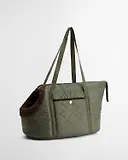 Thumbnail 5 of Barbour Medium Quilted Dog Carrier - Olive