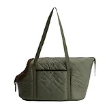 Thumbnail 1 of Barbour Medium Quilted Dog Carrier - Olive