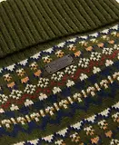 Thumbnail 4 of Barbour Marlow Fair Isle Dog Jumper - Olive