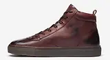 Thumbnail 5 of Oliver Sweeney Men's Defeza Hand Finished Calf Leather Retro Trainers - Burgundy