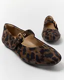 Thumbnail 7 of FitFlop Women's DELICATO Leopard Suede Mary Janes - Chocolate Mix