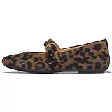 Thumbnail 13 of FitFlop Women's DELICATO Leopard Suede Mary Janes - Chocolate Mix